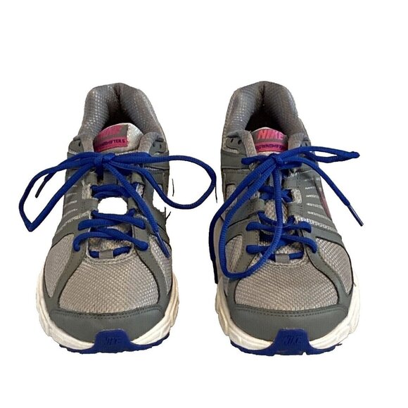 Nike Womens Downshifter 5 Sneaker Sz 9 Gray 537571-008  Running Shoes - Picture 2 of 10